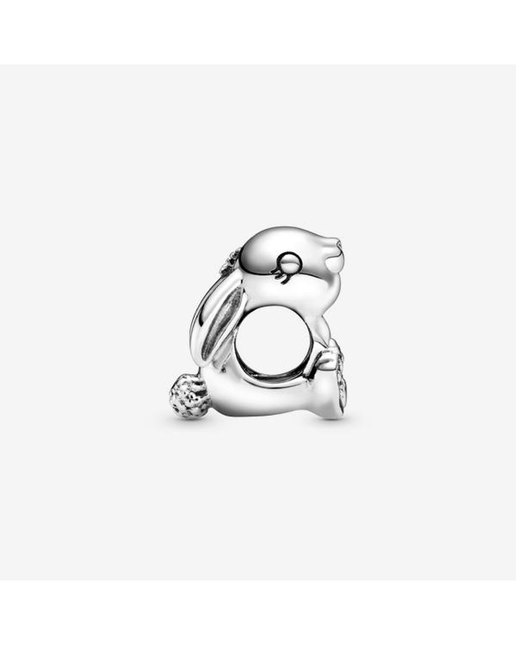 Pandora White Daisy The Rabbit Charm