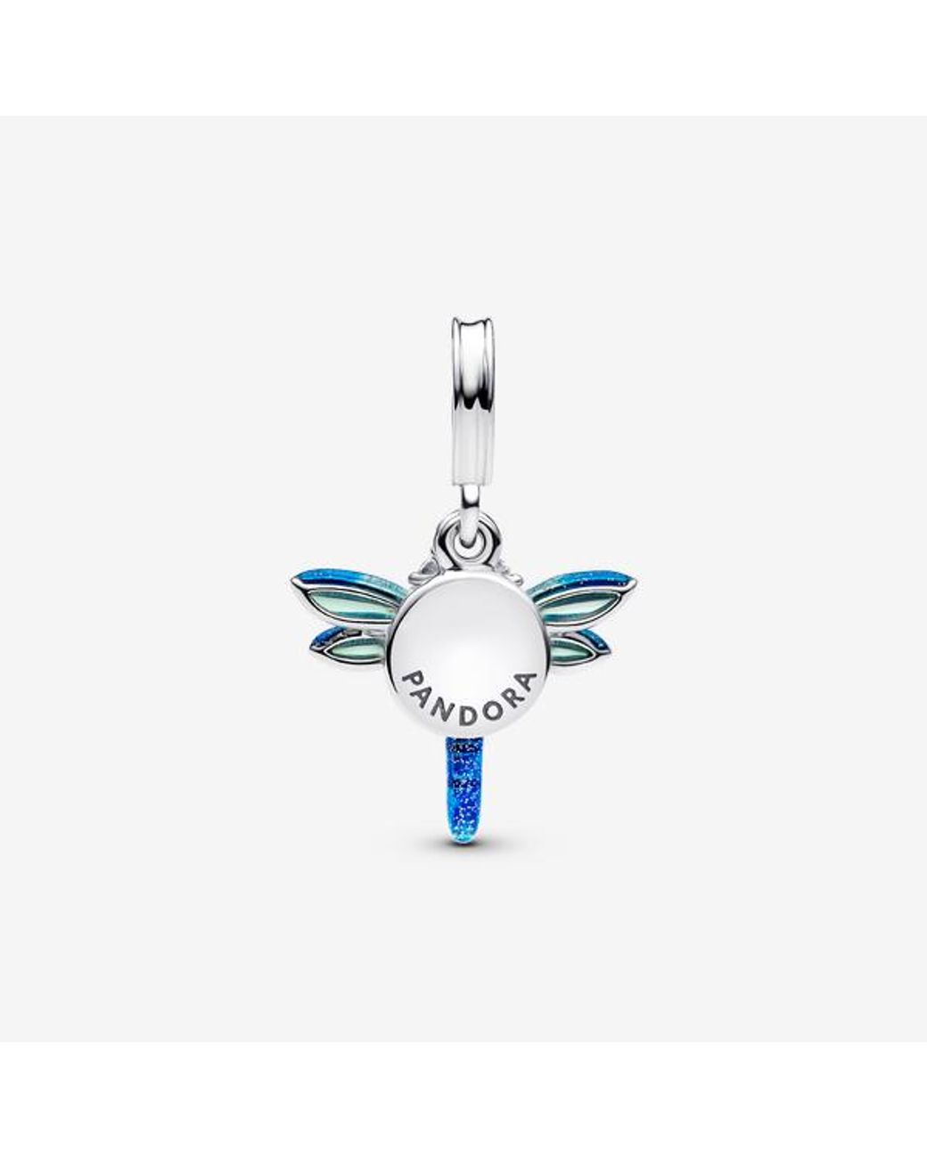 Pandora Blue Dragonfly Double Dangle Charm