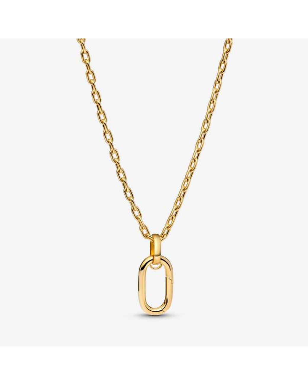 Pandora Metallic Openable Large Link Chain Necklace