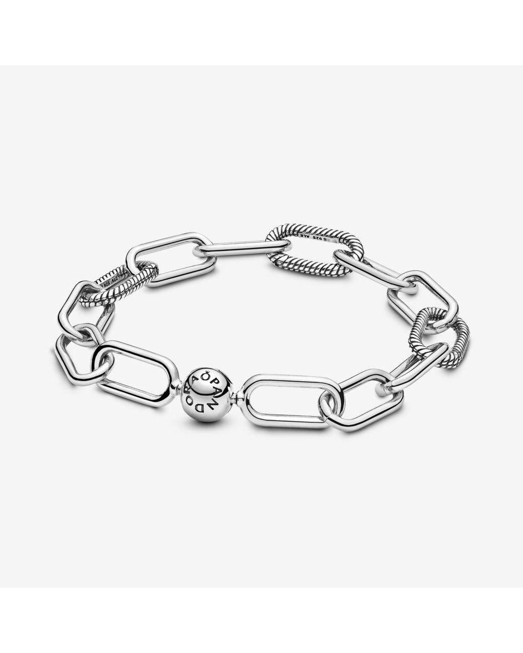 PANDORA Me Link Chain Bracelet in Metallic - Lyst