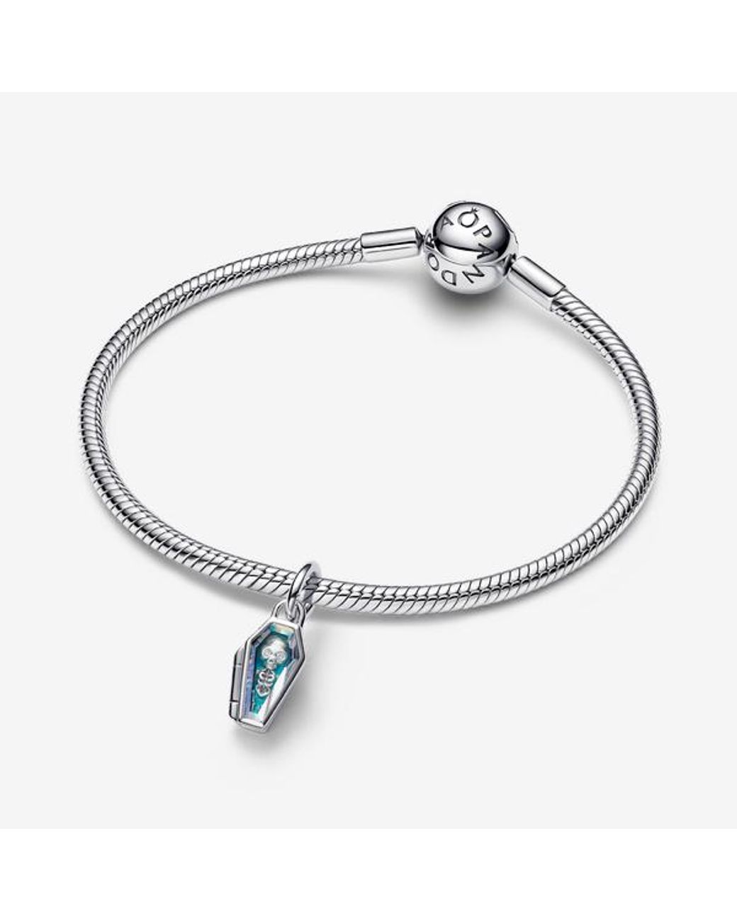 Pandora Blue Openable Glow-In-The-Dark Coffin Charm