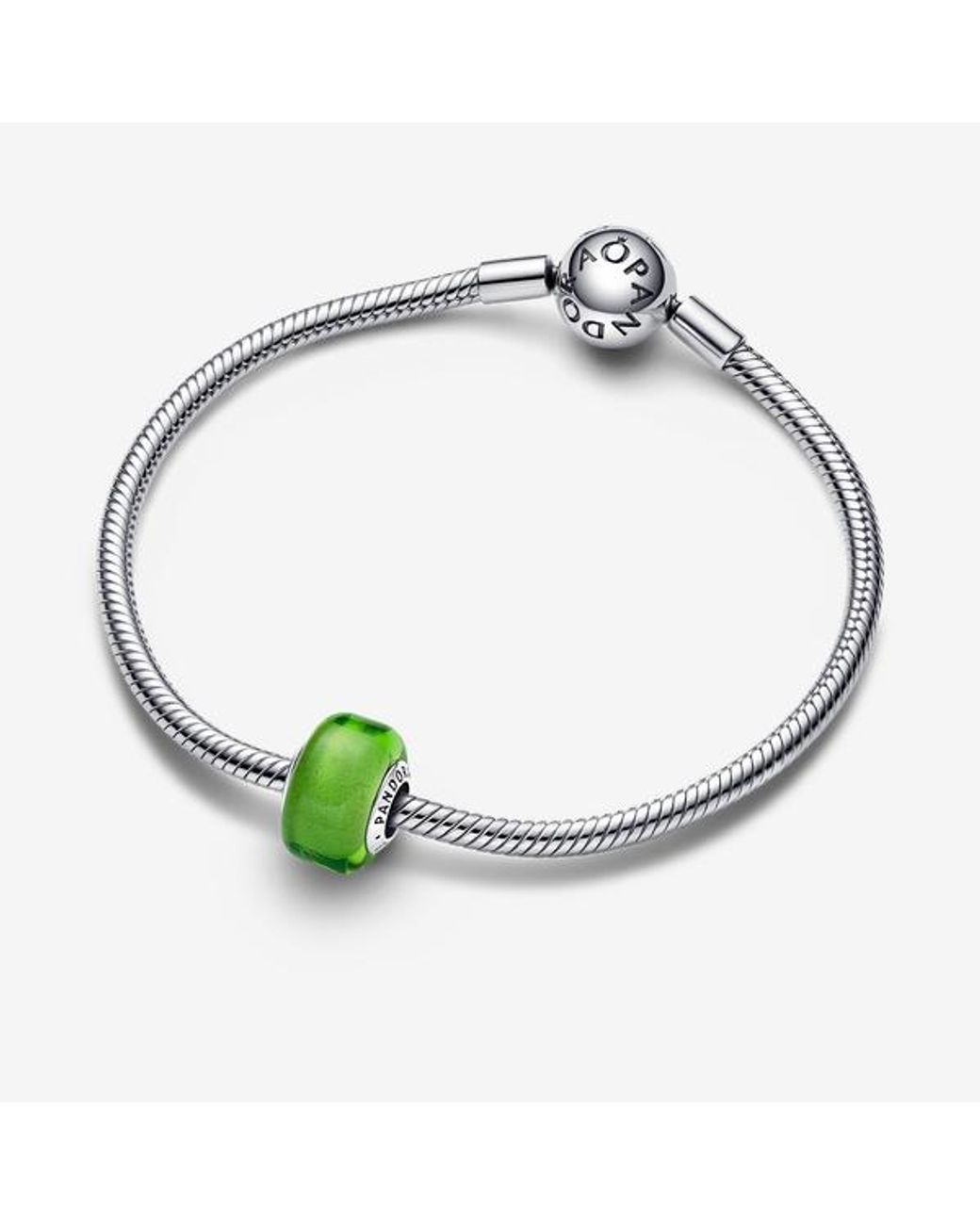 Pandora Green Mini Murano Glass Charm