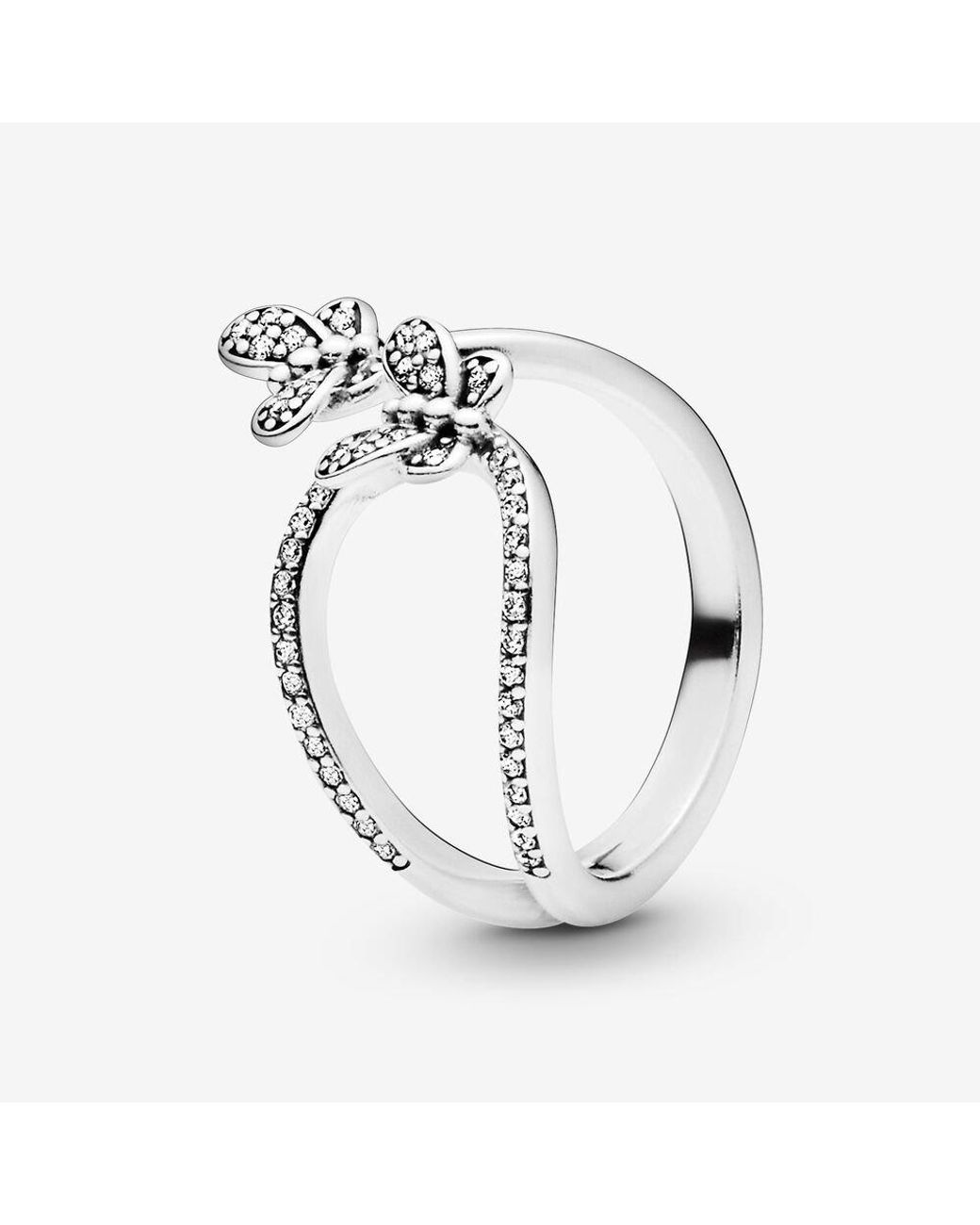 Pandora bedazzling butterfly best sale ring