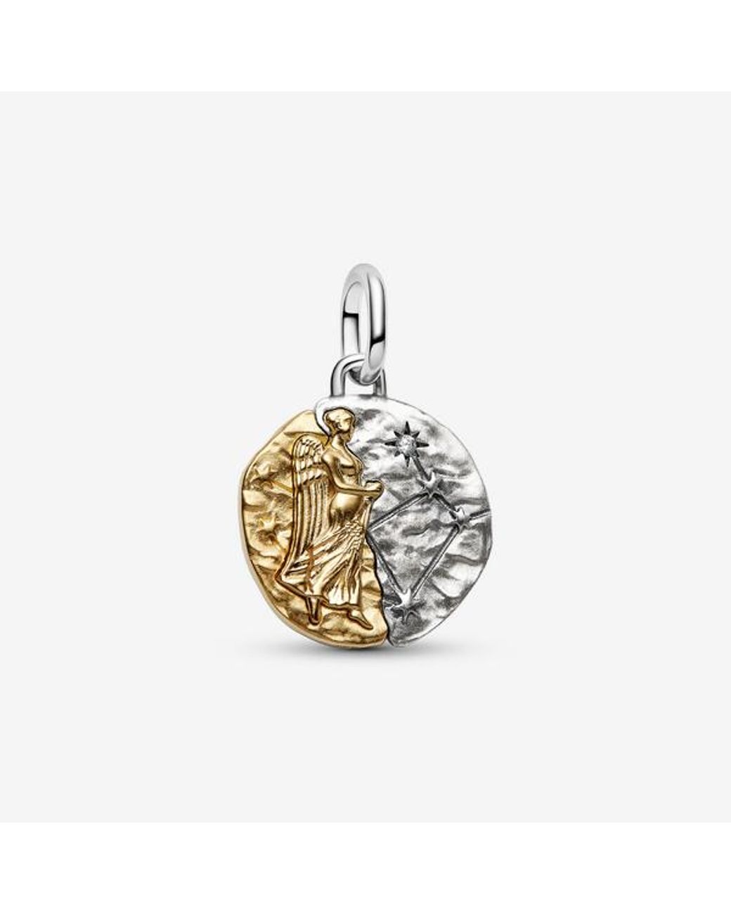Pandora Metallic Virgo Zodiac Medallion Charm