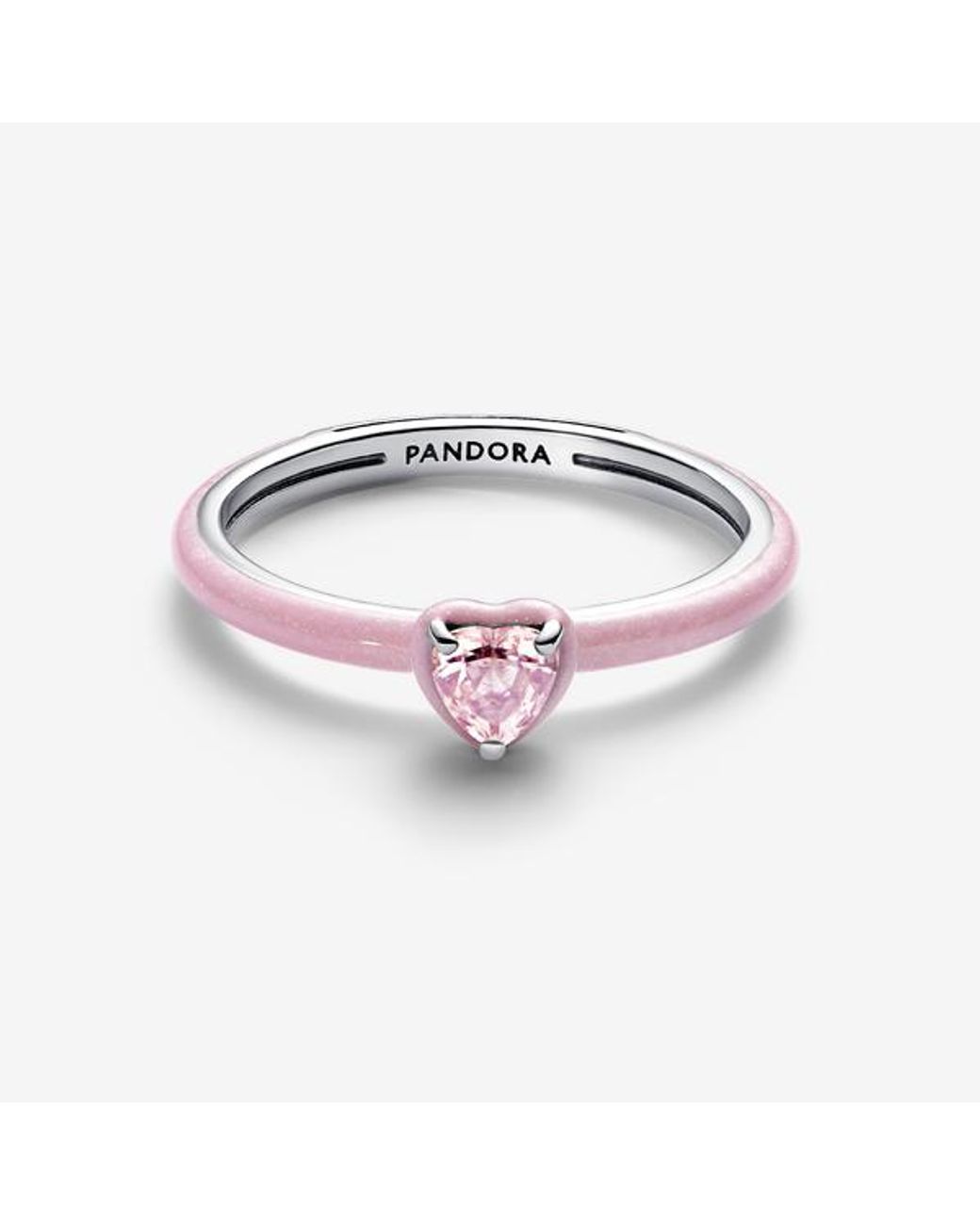 Pandora Pink Chakra Heart Ring