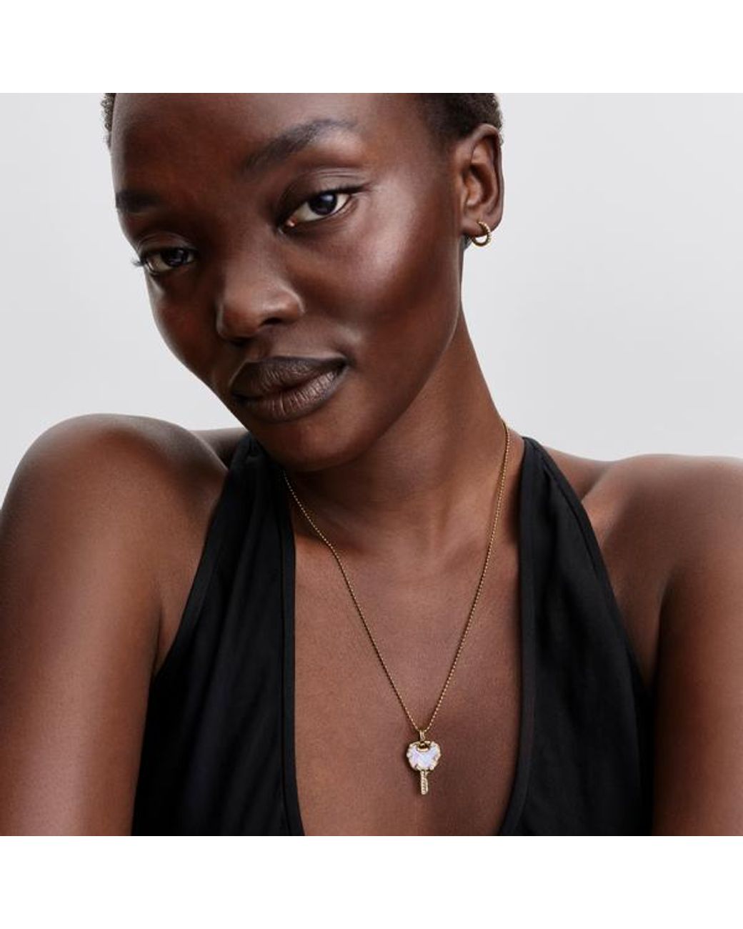 Pandora Metallic Ball Chain Necklace