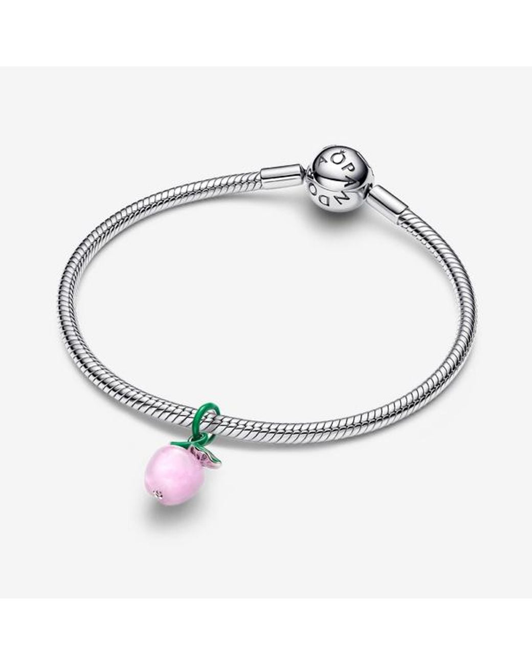 Pandora Pink Murano Apple Charm