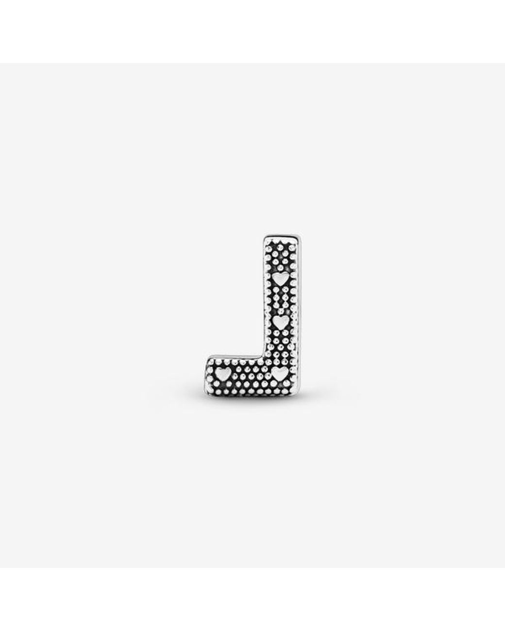 Pandora Multicolor Letter L Alphabet Charm