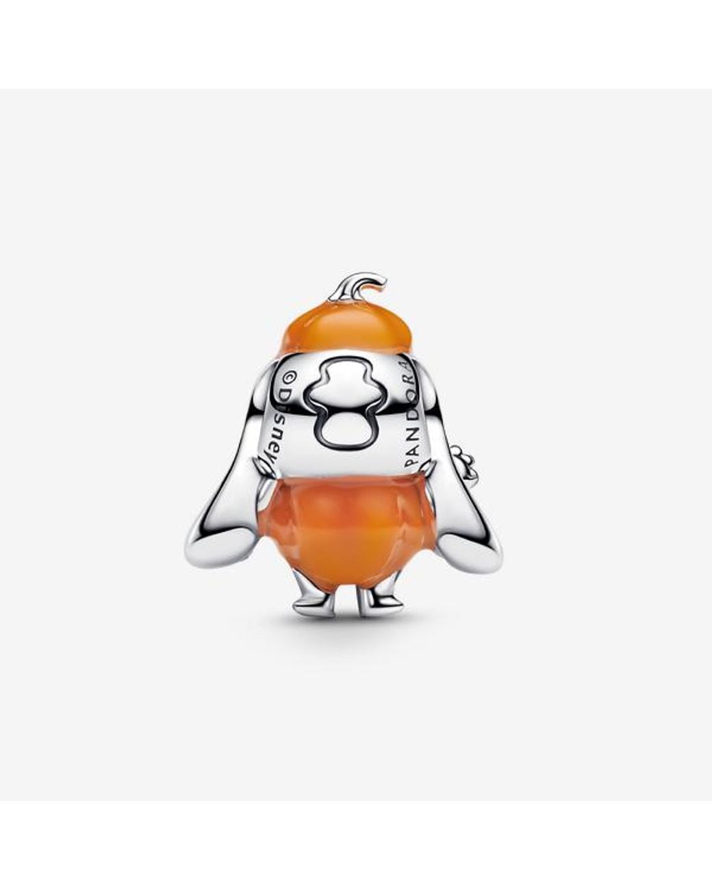 Pandora White Disney Stitch Halloween Pumpkin Charm