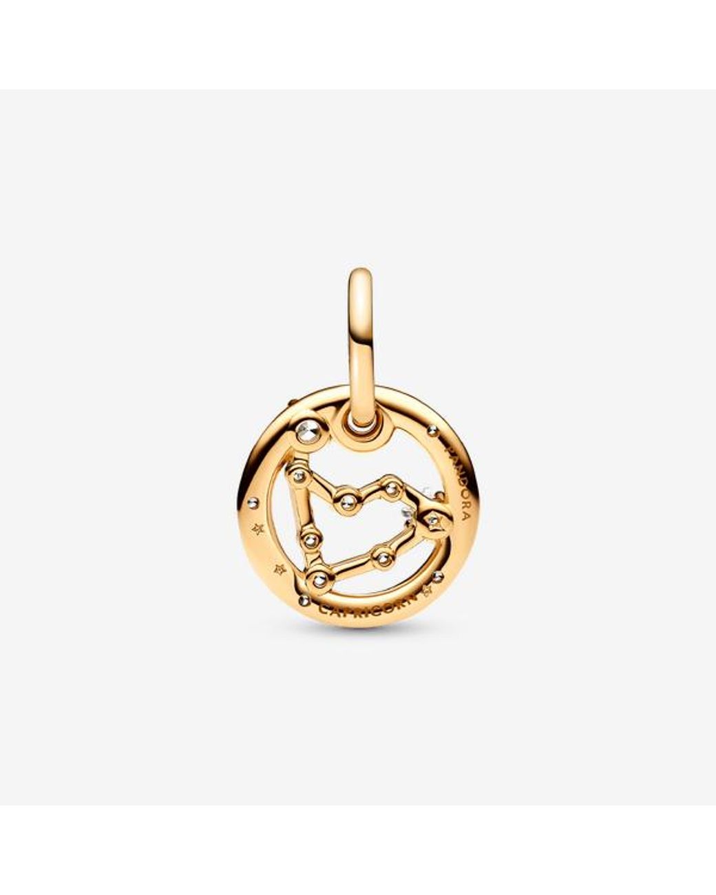 Pandora Metallic Capricorn Zodiac Dangle Charm