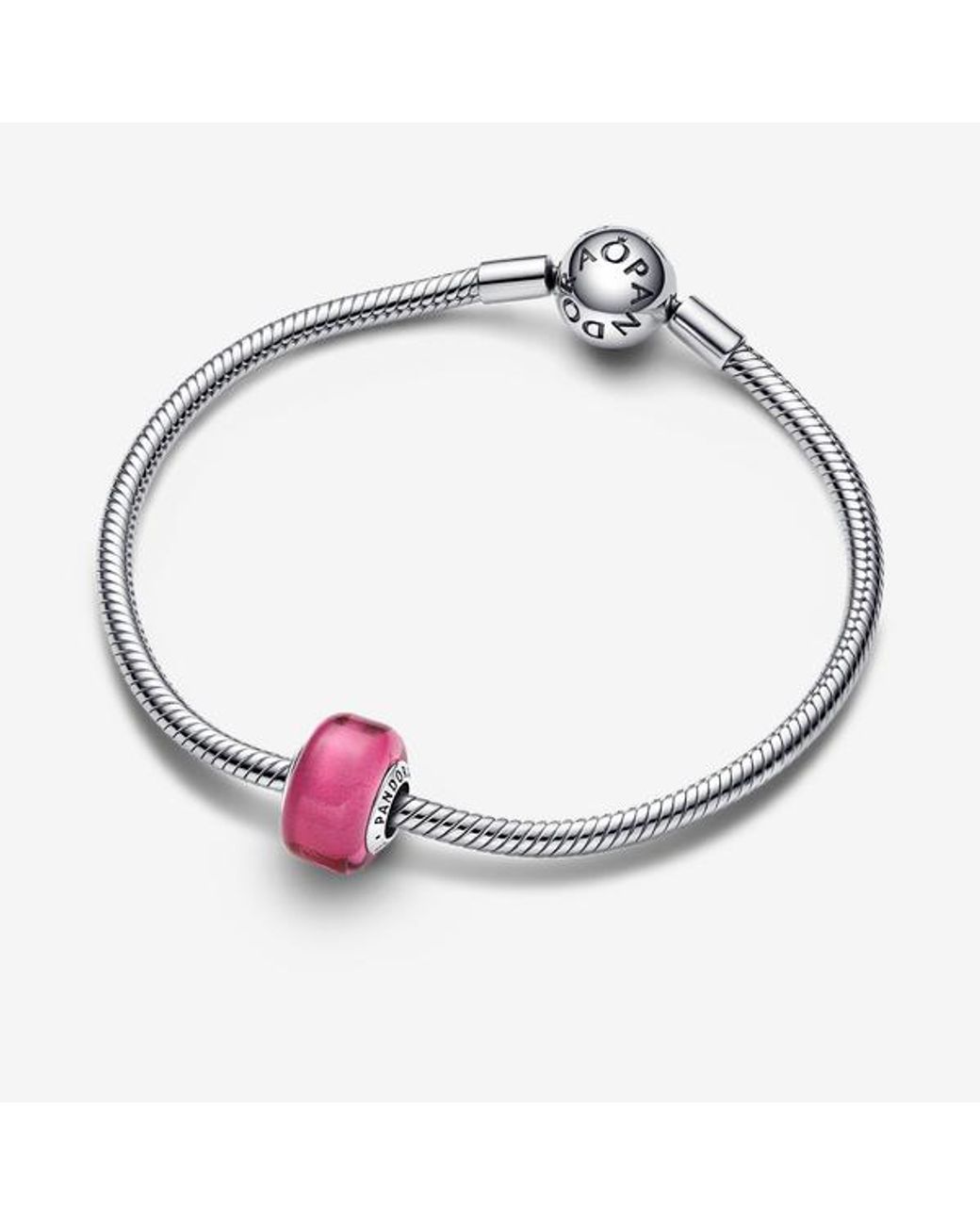 Pandora Pink Mini Murano Glass Charm