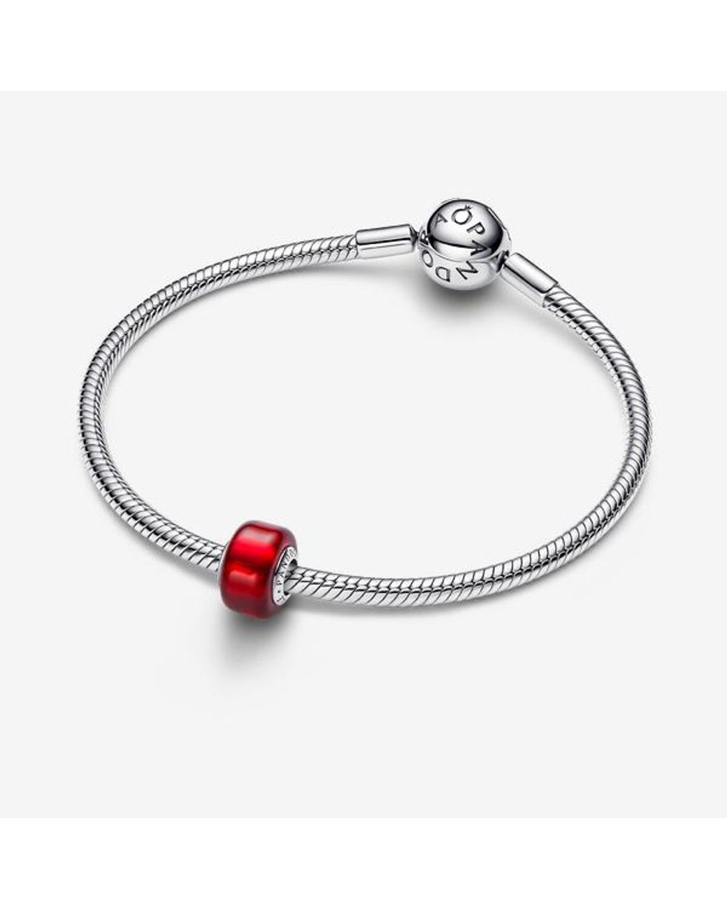 Pandora Red Murano Glass Charm