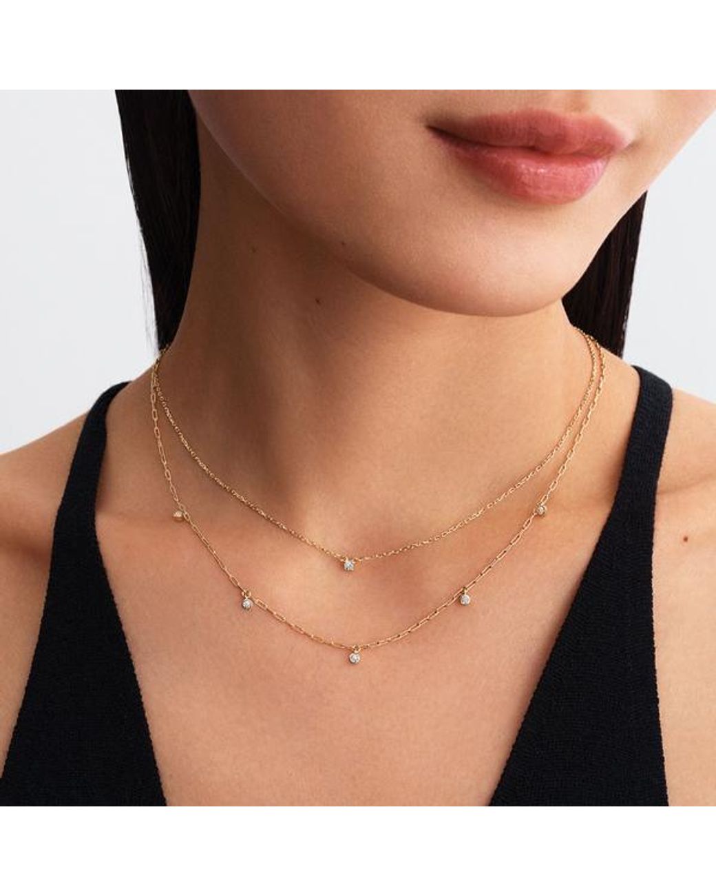 Pandora Metallic Era Lab-Grown Diamond Pendant Necklace