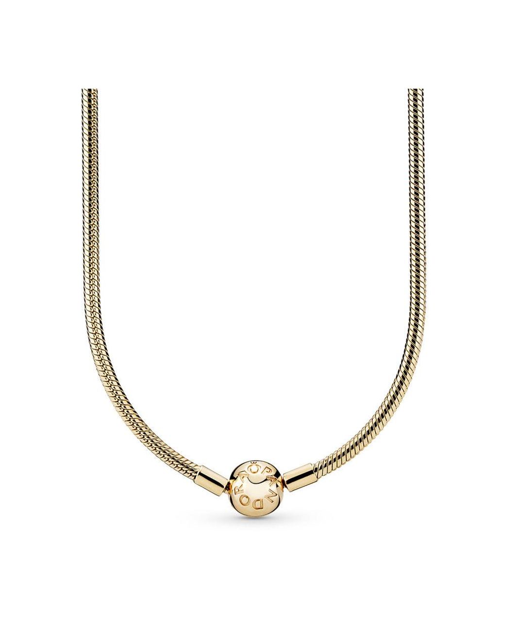 PANDORA 14k Gold Charm Necklace in 