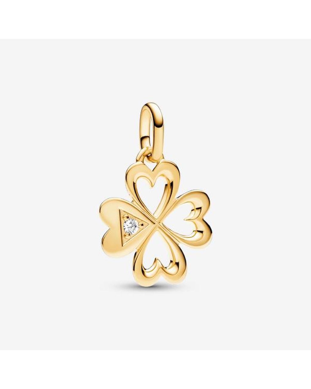 Pandora Metallic Me Pavé Snake Medallion Charm