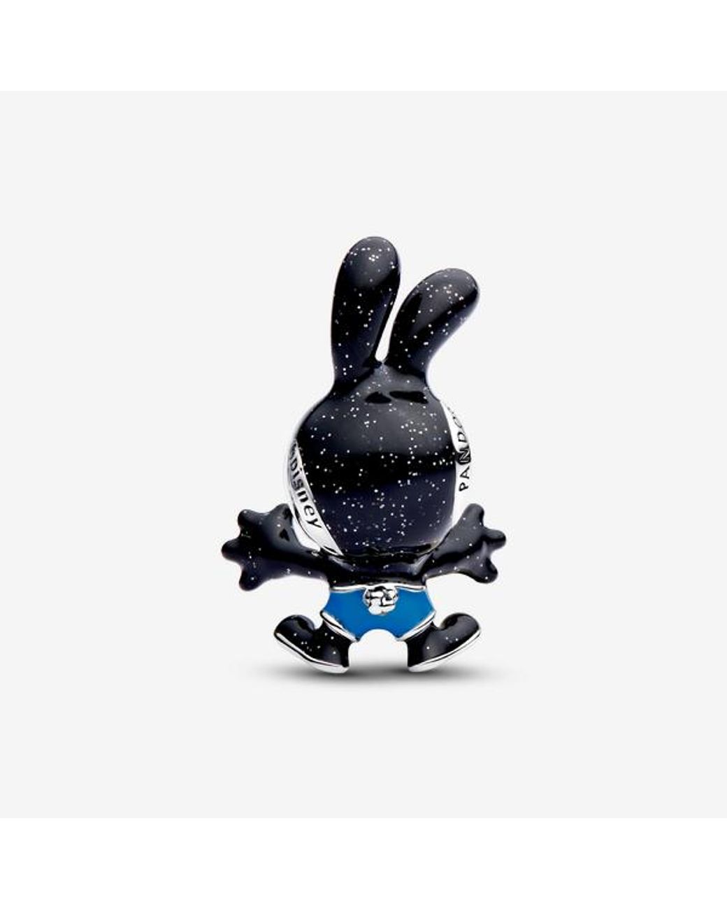 Pandora Blue Disney Oswald Sterling Silver Moments Bunny Charm 794021c01