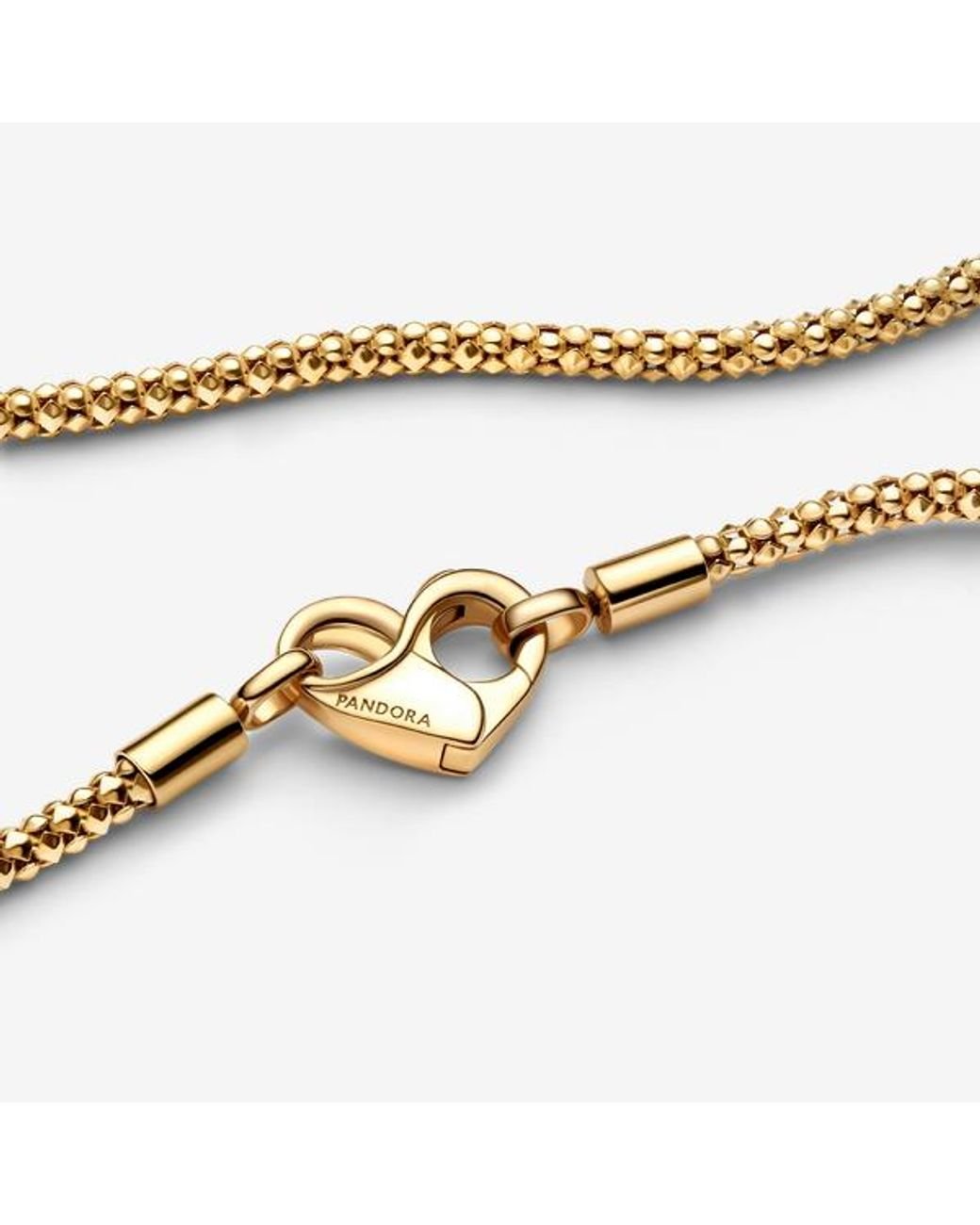 Pandora Metallic Moments Studded Chain Necklace