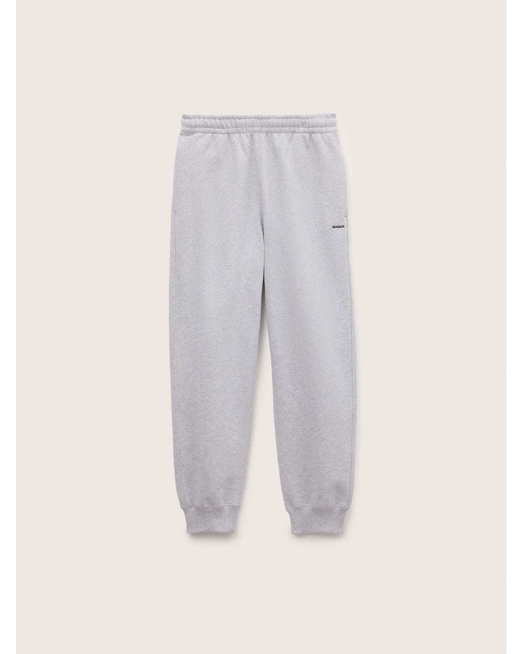PANGAIA White Heavyweight Sweatpants— Marl for men