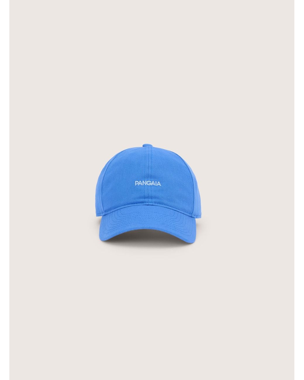 PANGAIA Blue Organic Cotton Cap Logo—Gaia