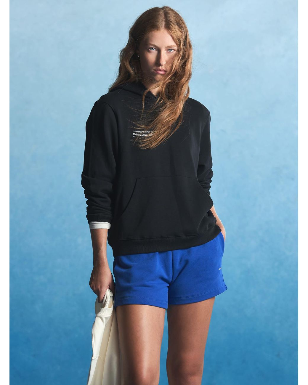 PANGAIA Blue Midweight Hoodie