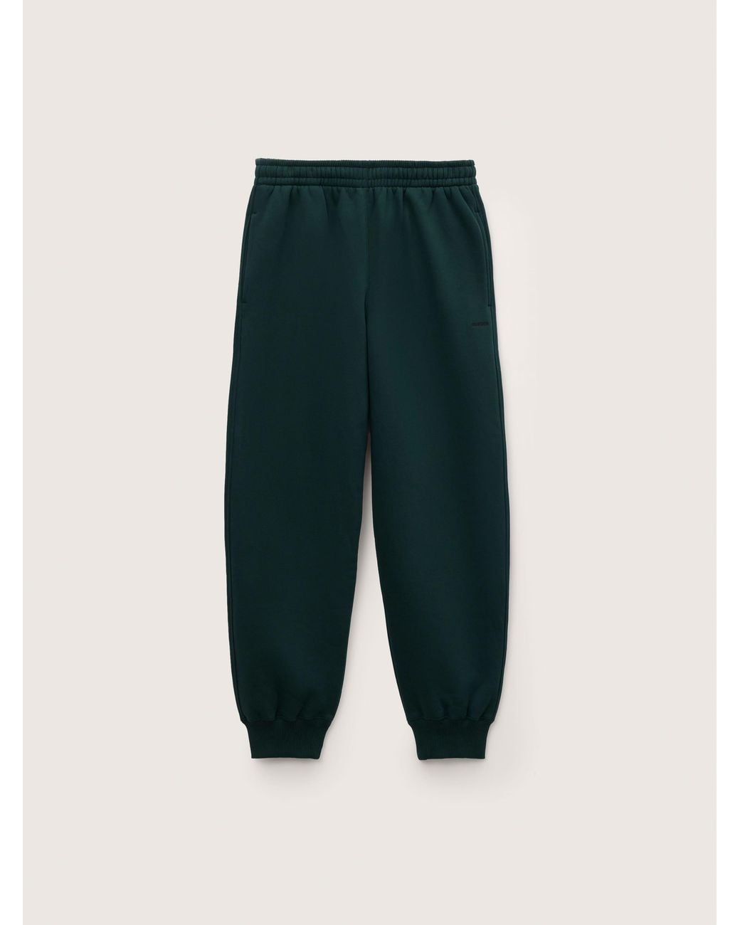 PANGAIA Green Heavyweight Track Pants—Depth for men