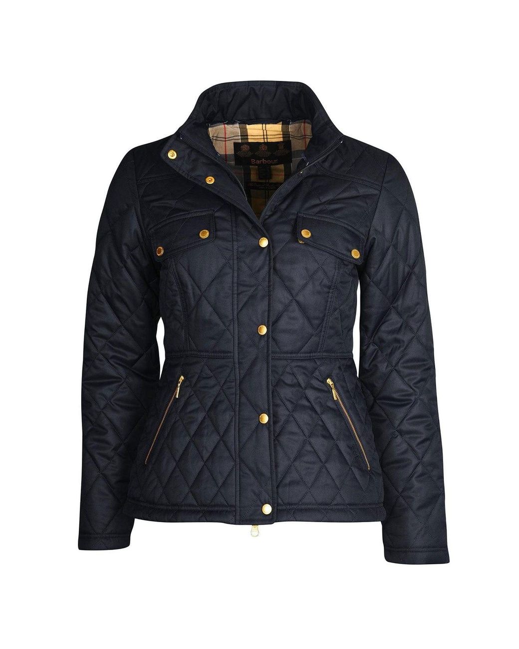 Broxfield Quilted Jacket Dark Navy 