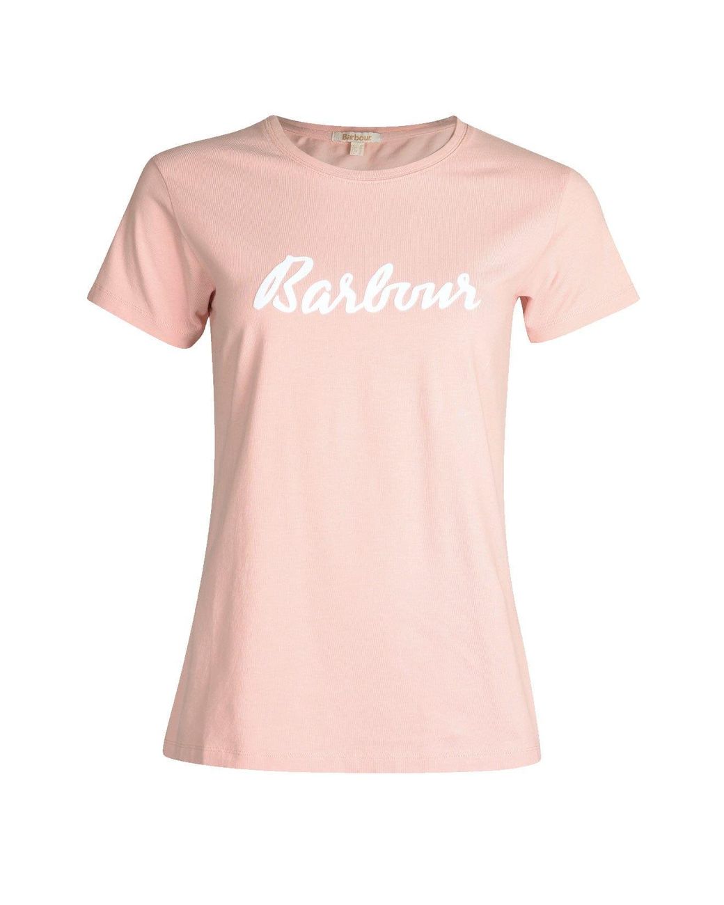 Barbour pink t shirt Clearance