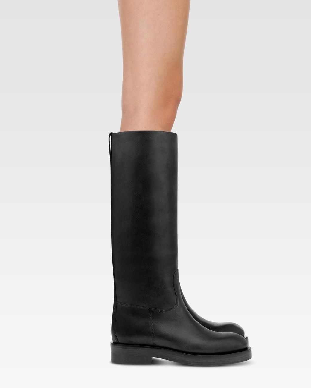 Paris Texas Black Leather Boot