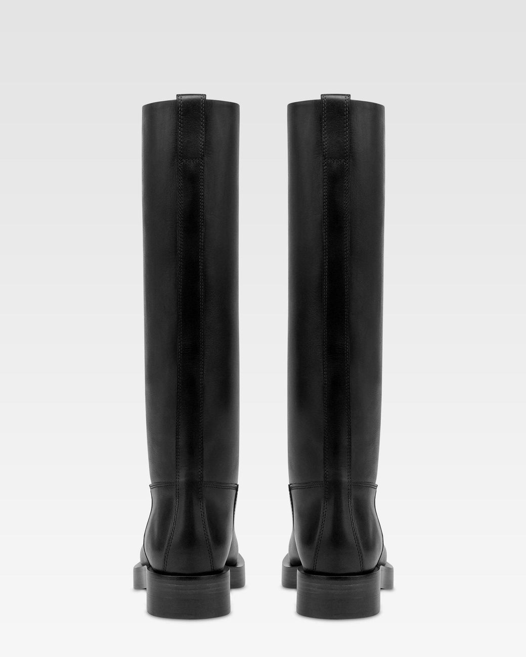 Paris Texas Black Leather Boot