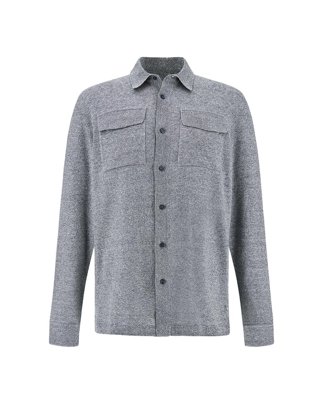 Paul & Shark Blue Overshirt for men
