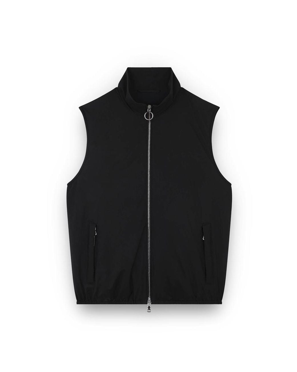 Paul & Shark Black Typhoon Platinum Padded Vest