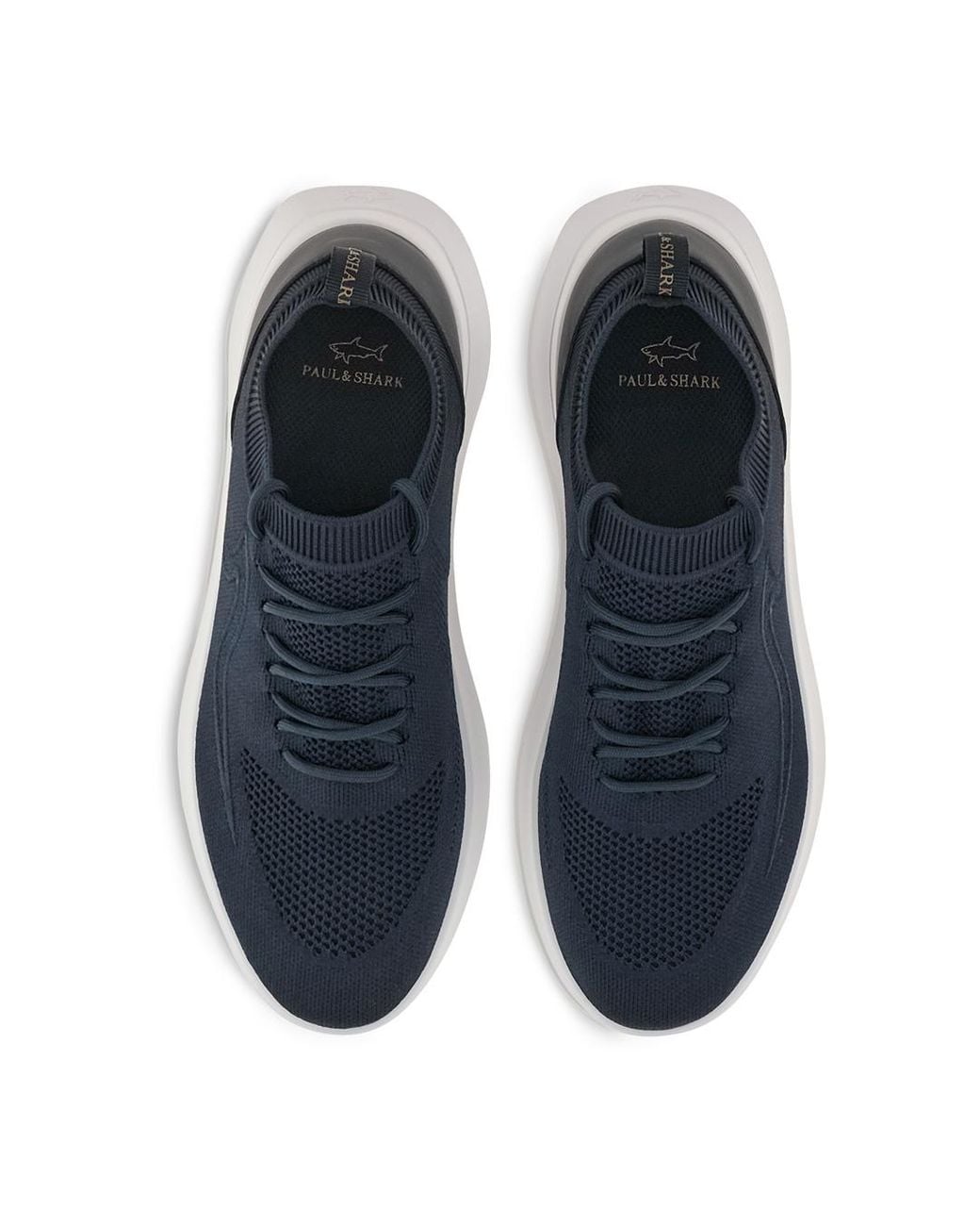 Paul & Shark Blue Aqua Slip-On Sneakers for men