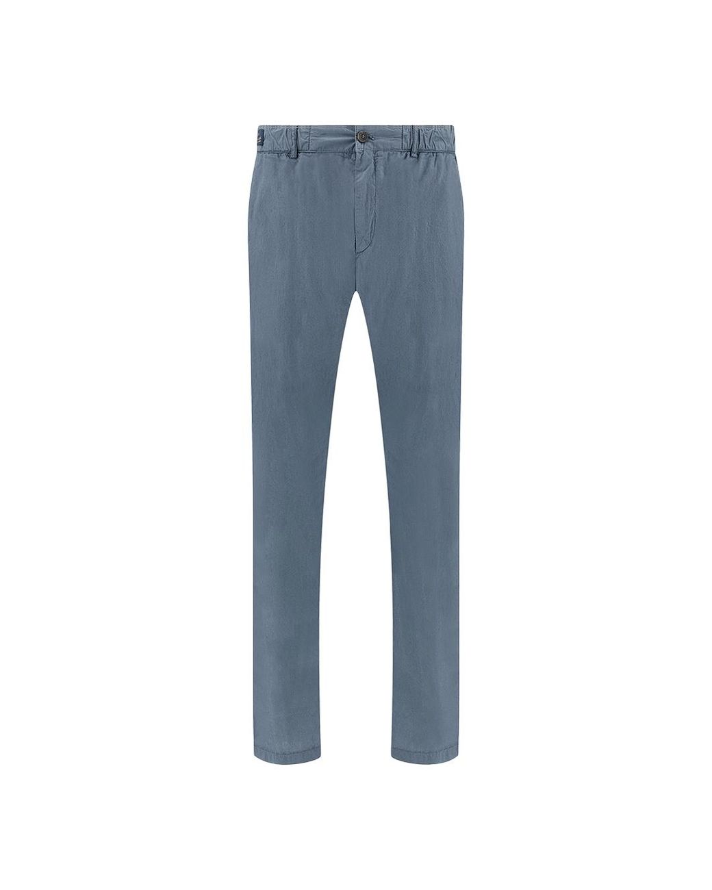Paul & Shark Blue Chino Pants for men
