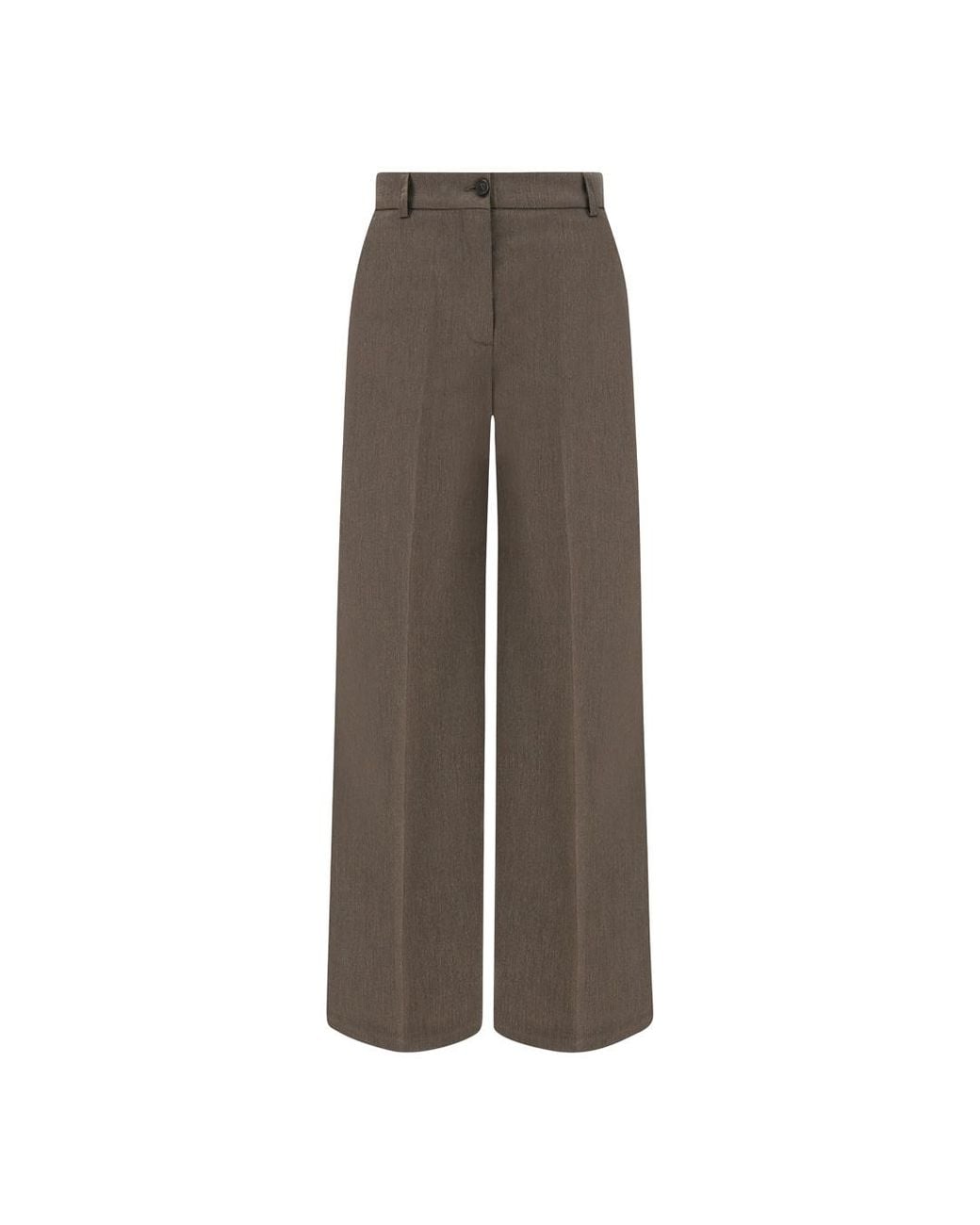 Paul & Shark Brown Palazzo Trousers