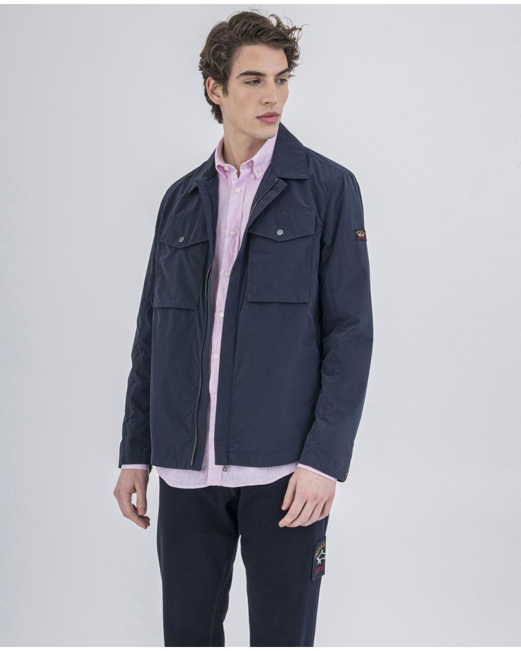 paul and shark high density microfibre jacket