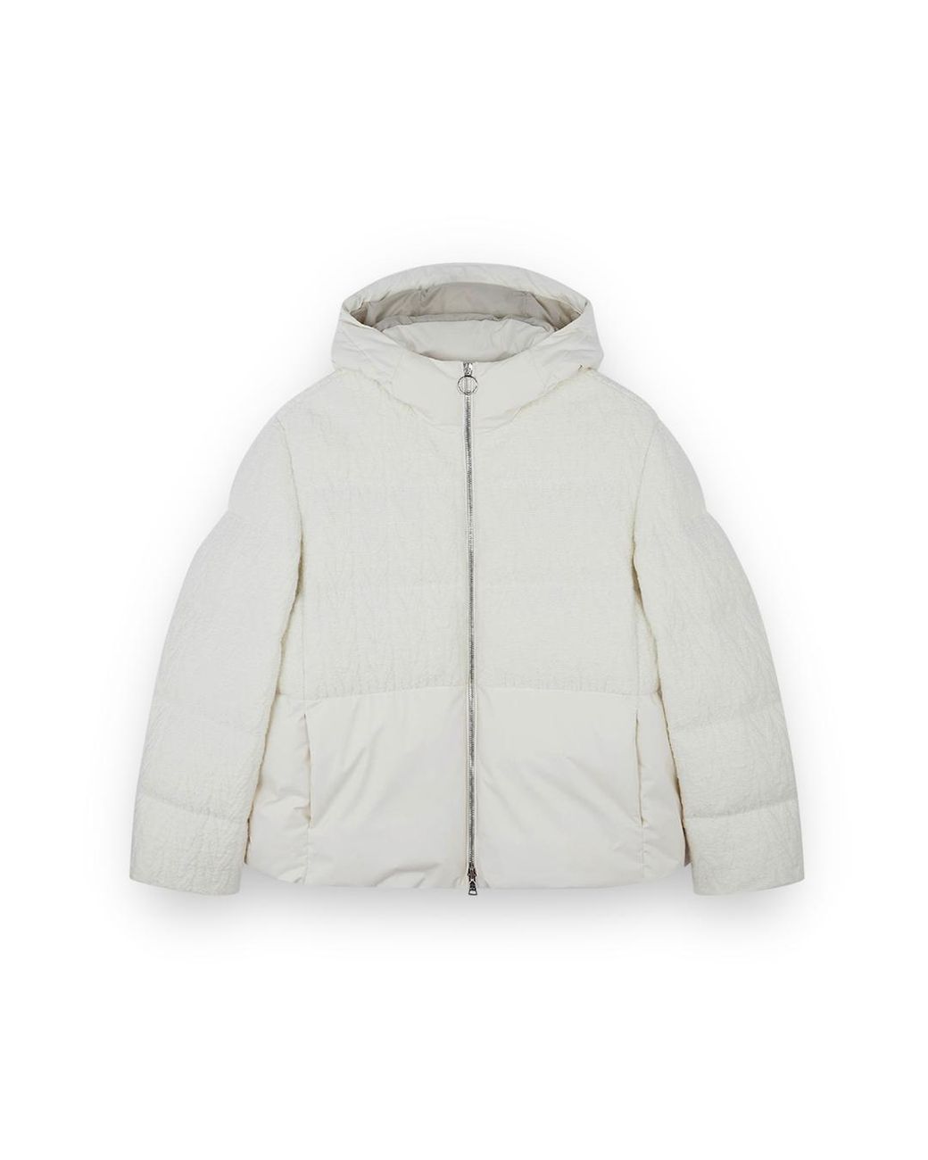 Paul & Shark Gray Typhoon Platinum Ultra Light Down Jacket