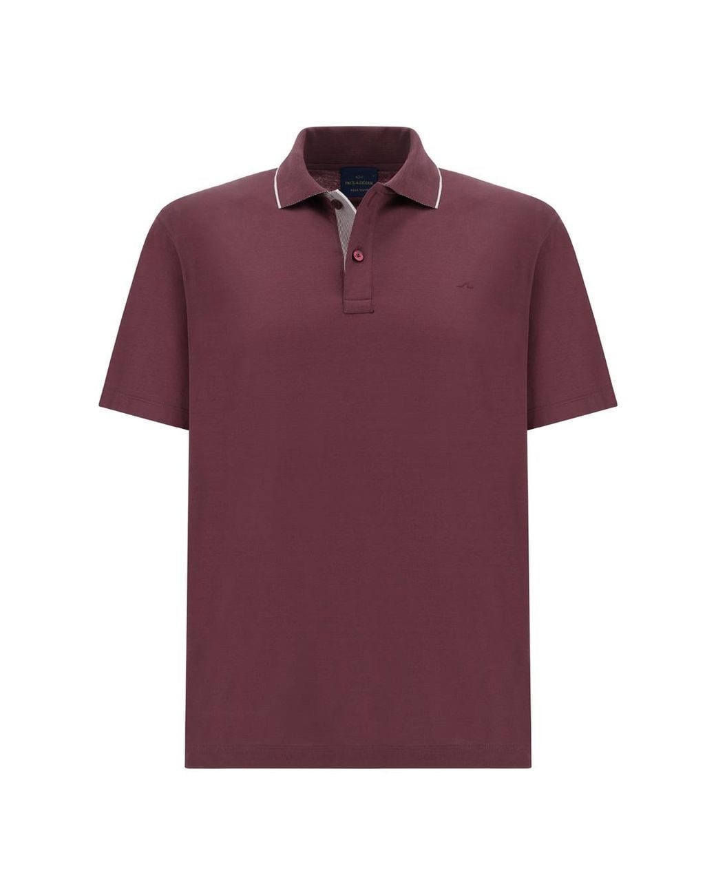 Paul & Shark Purple Aqua Touch Cotton Polo Shirt for men