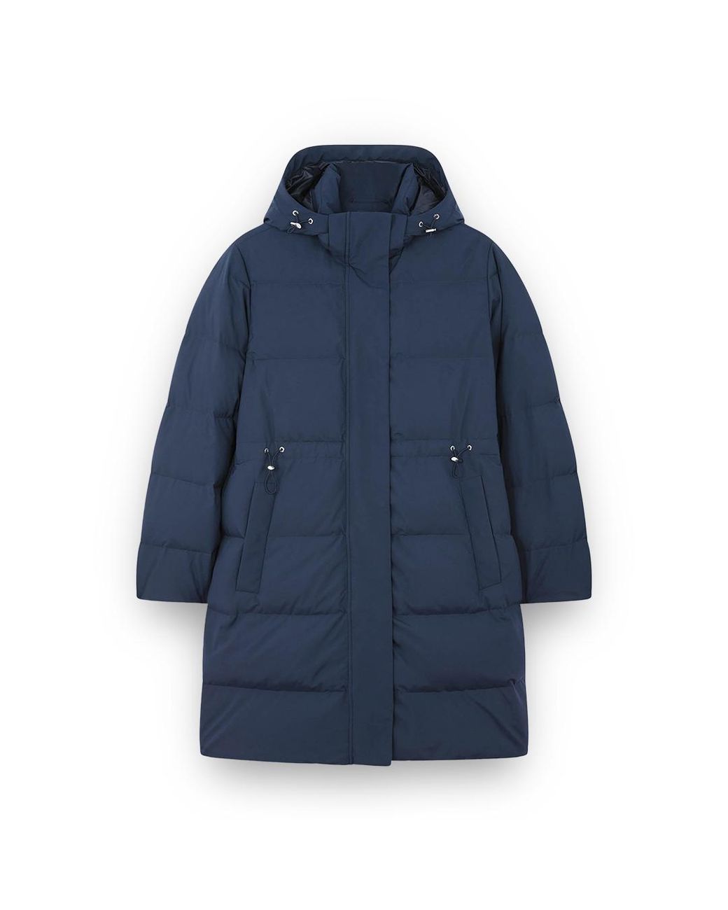 Paul & Shark Blue Typhoon Platinum Long Down Jacket