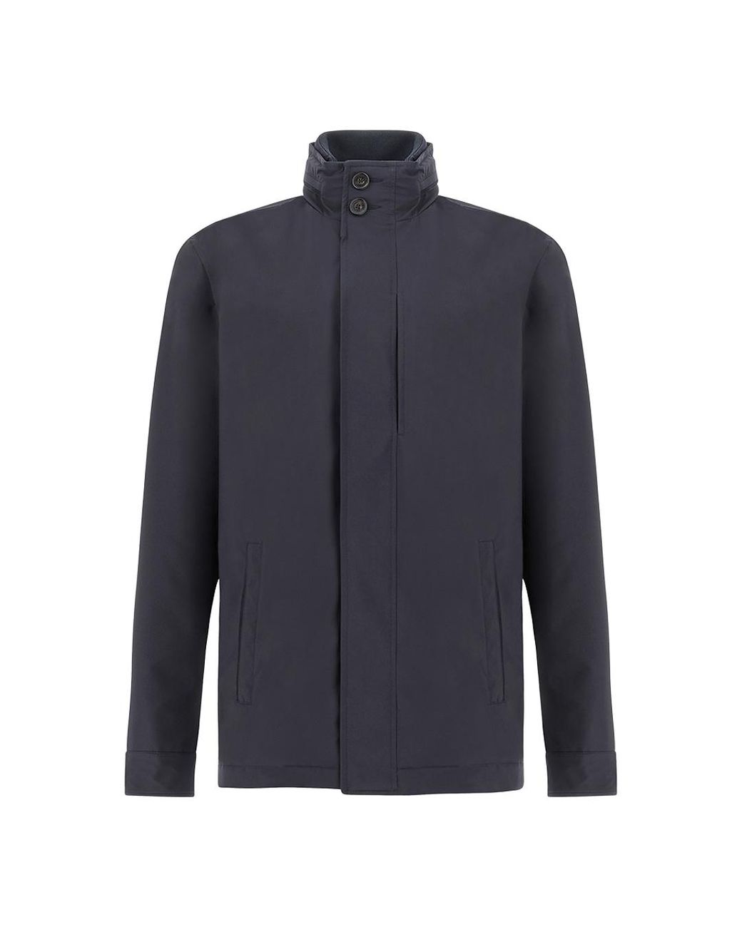 Paul & Shark Blue Car Coat Typhoon Platinum for men
