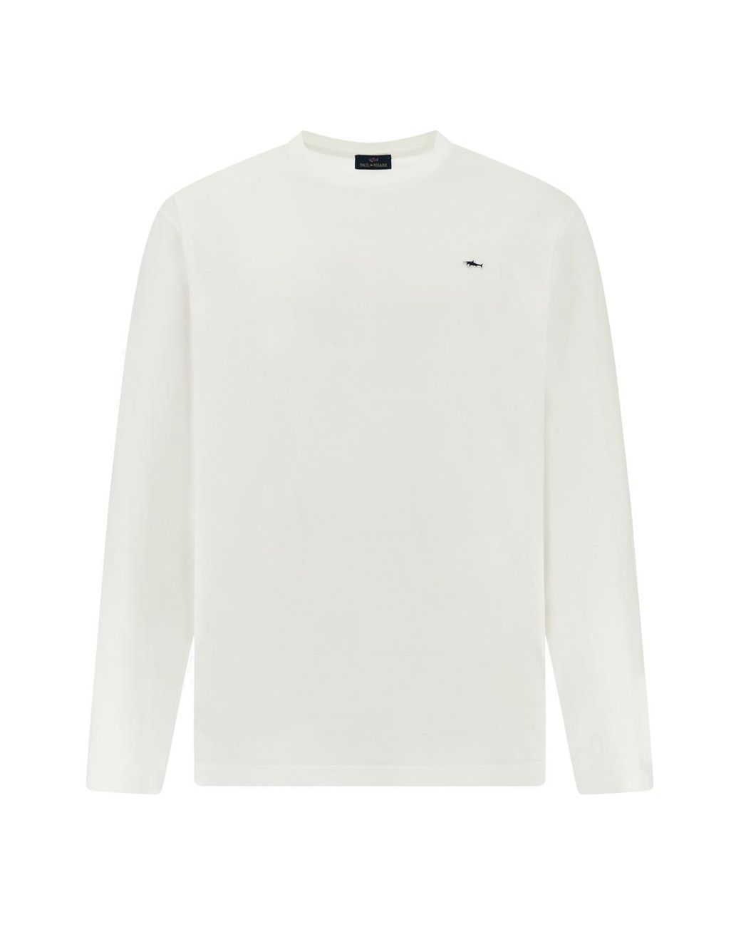 Paul & Shark White Cotton Jersey T-Shirt for men