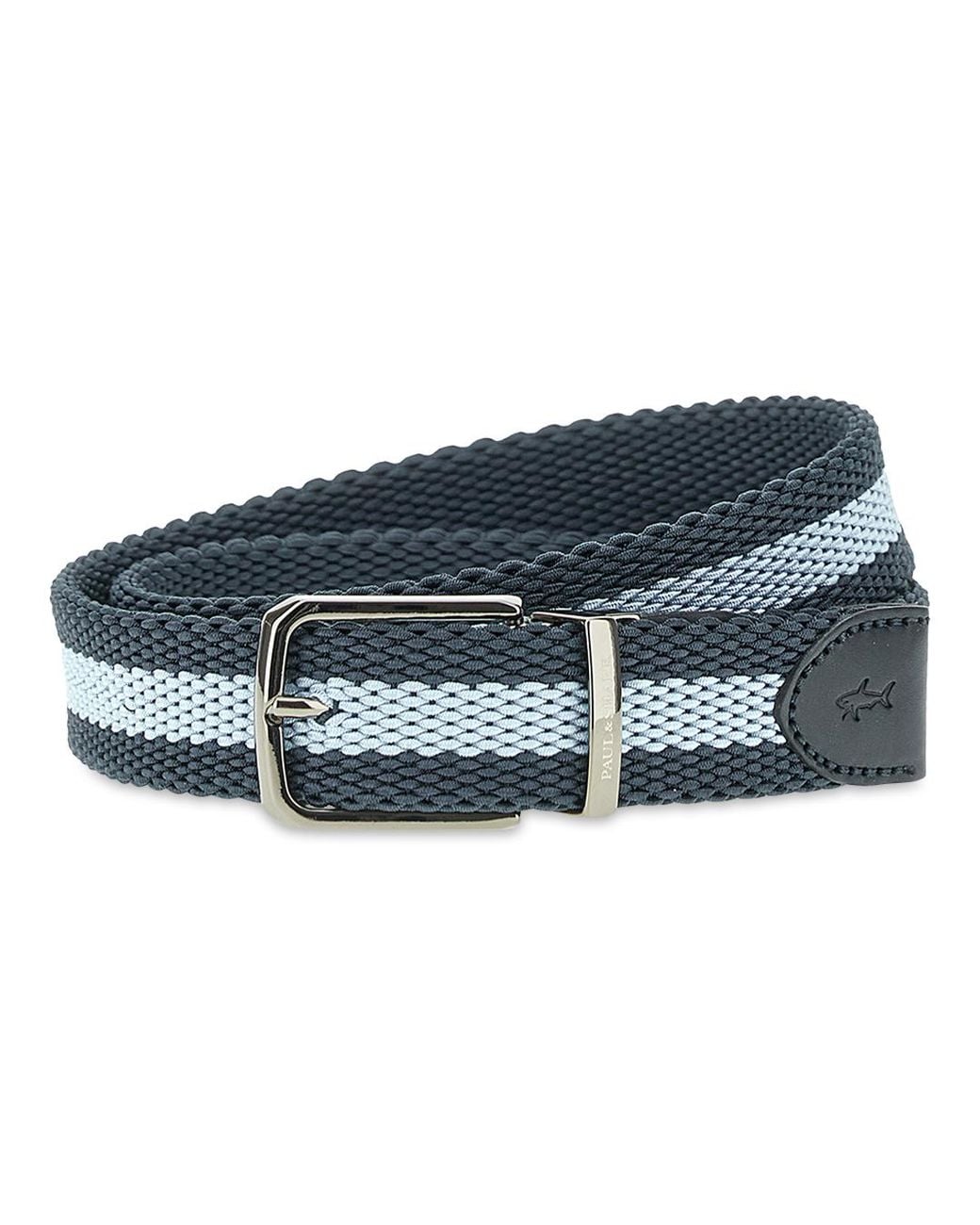 Paul & Shark Blue Eclisse Reversible Belt for men