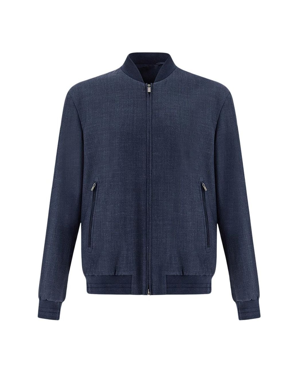 Paul & Shark Blue Bomber Jacket for men