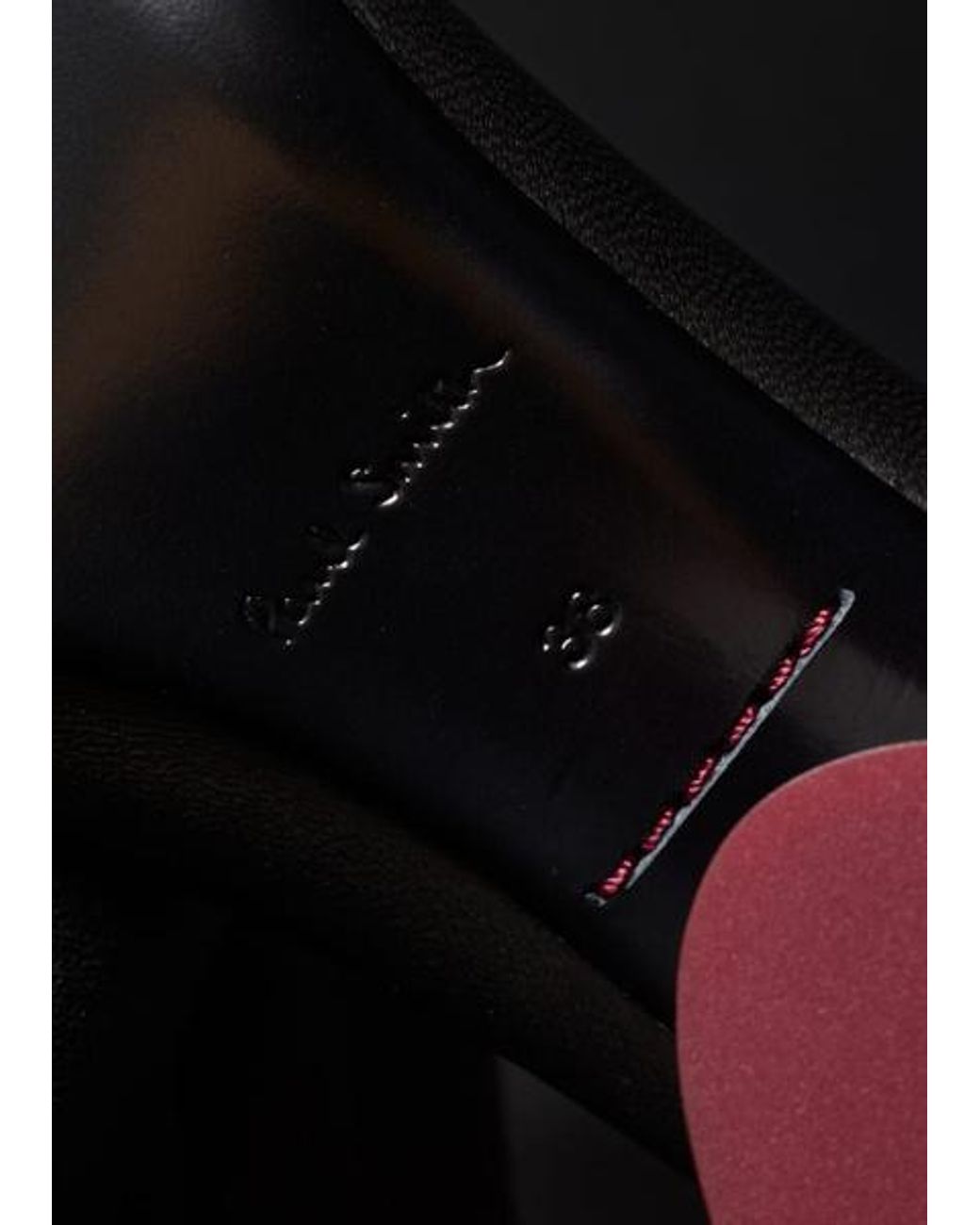 Paul Smith Black Leather 'Marousi' Heels