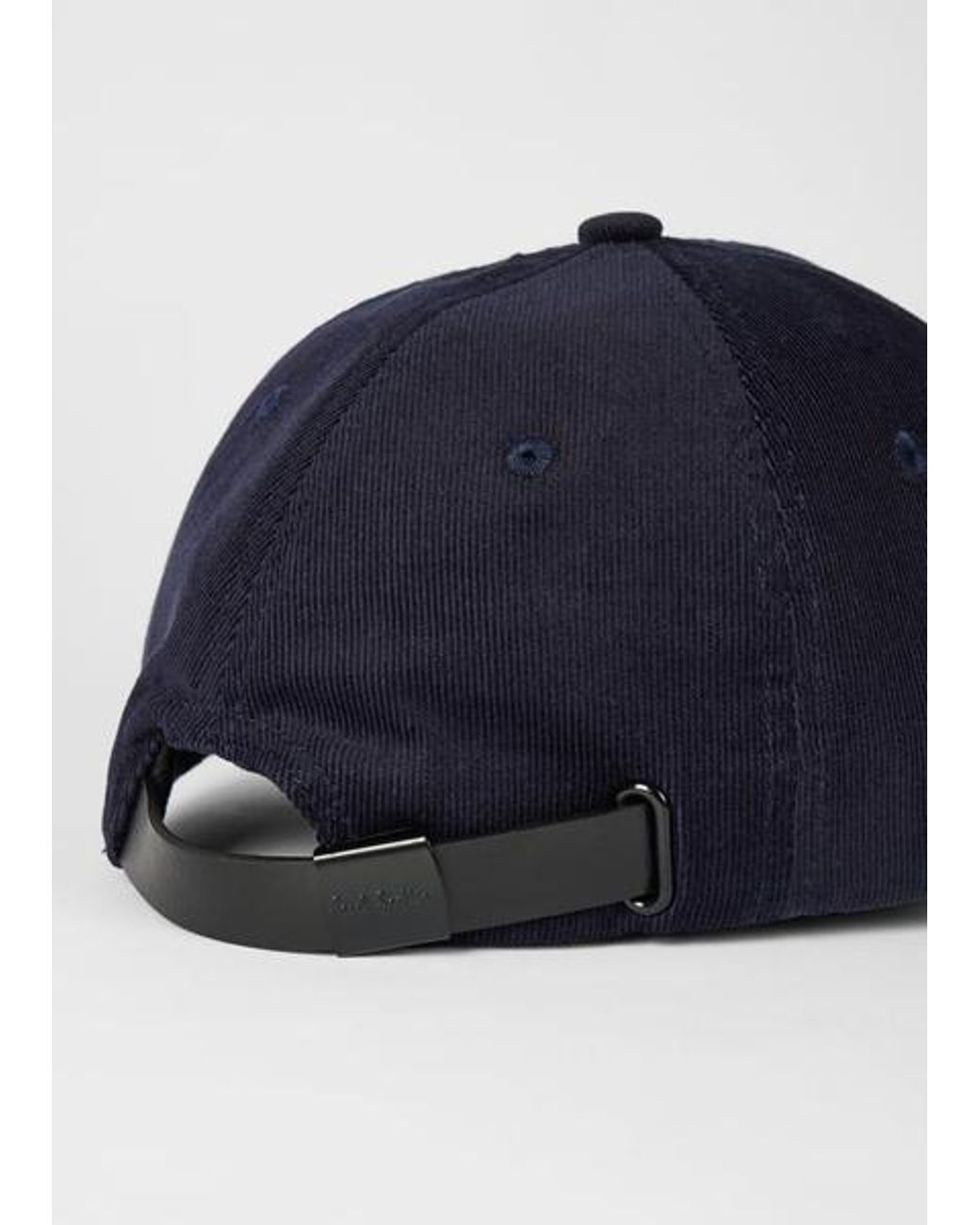 Paul Smith Blue 'Book Club' Corduroy Cap for men