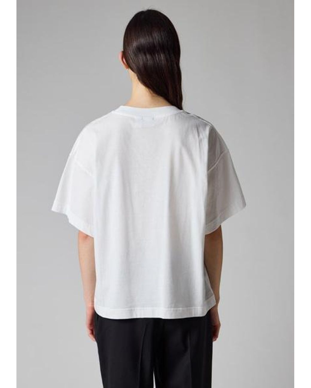 Paul Smith White Organic Cotton 'Cat' T-Shirt