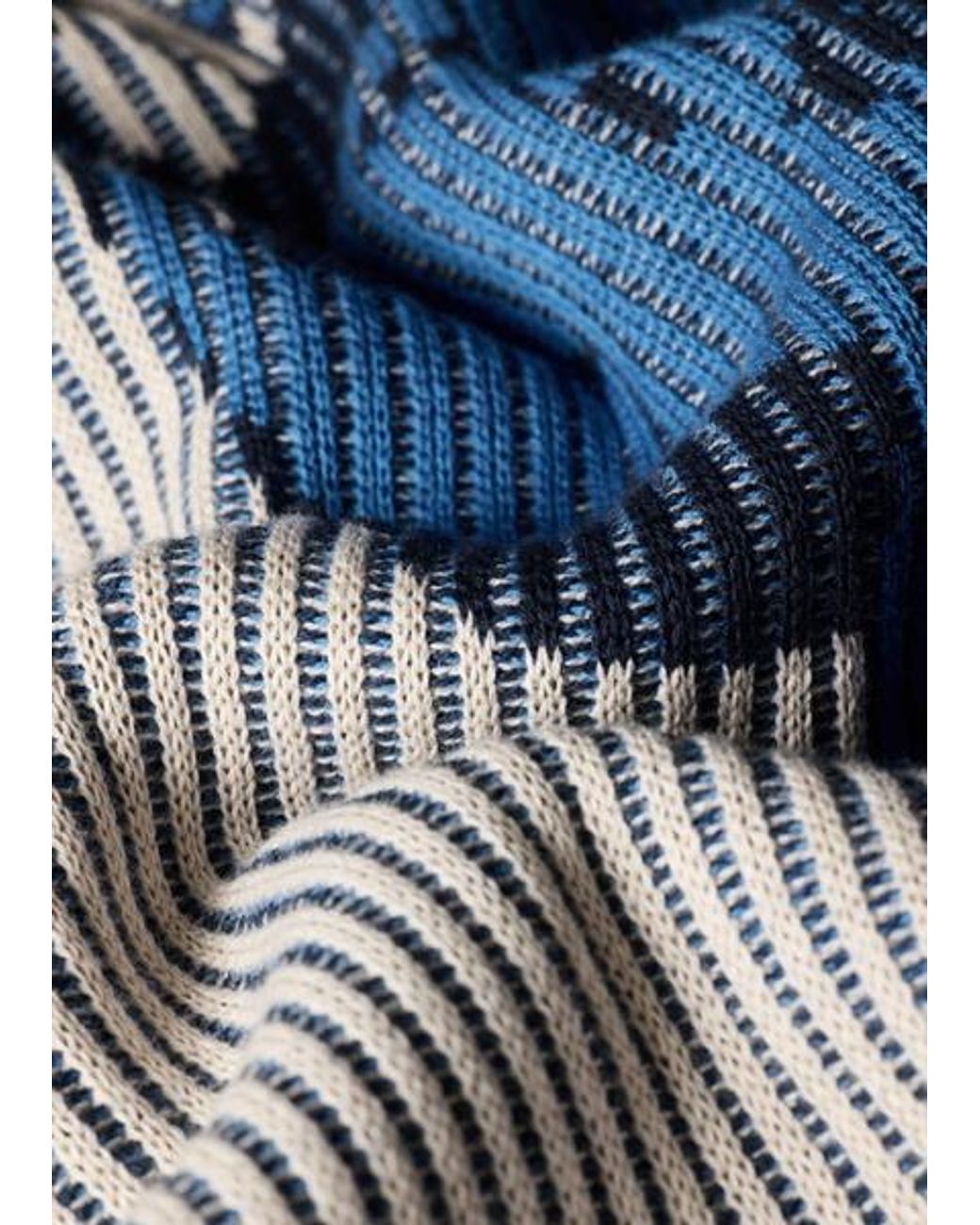 Paul Smith Gray And 'Zine Floral' Cotton Sweater for men