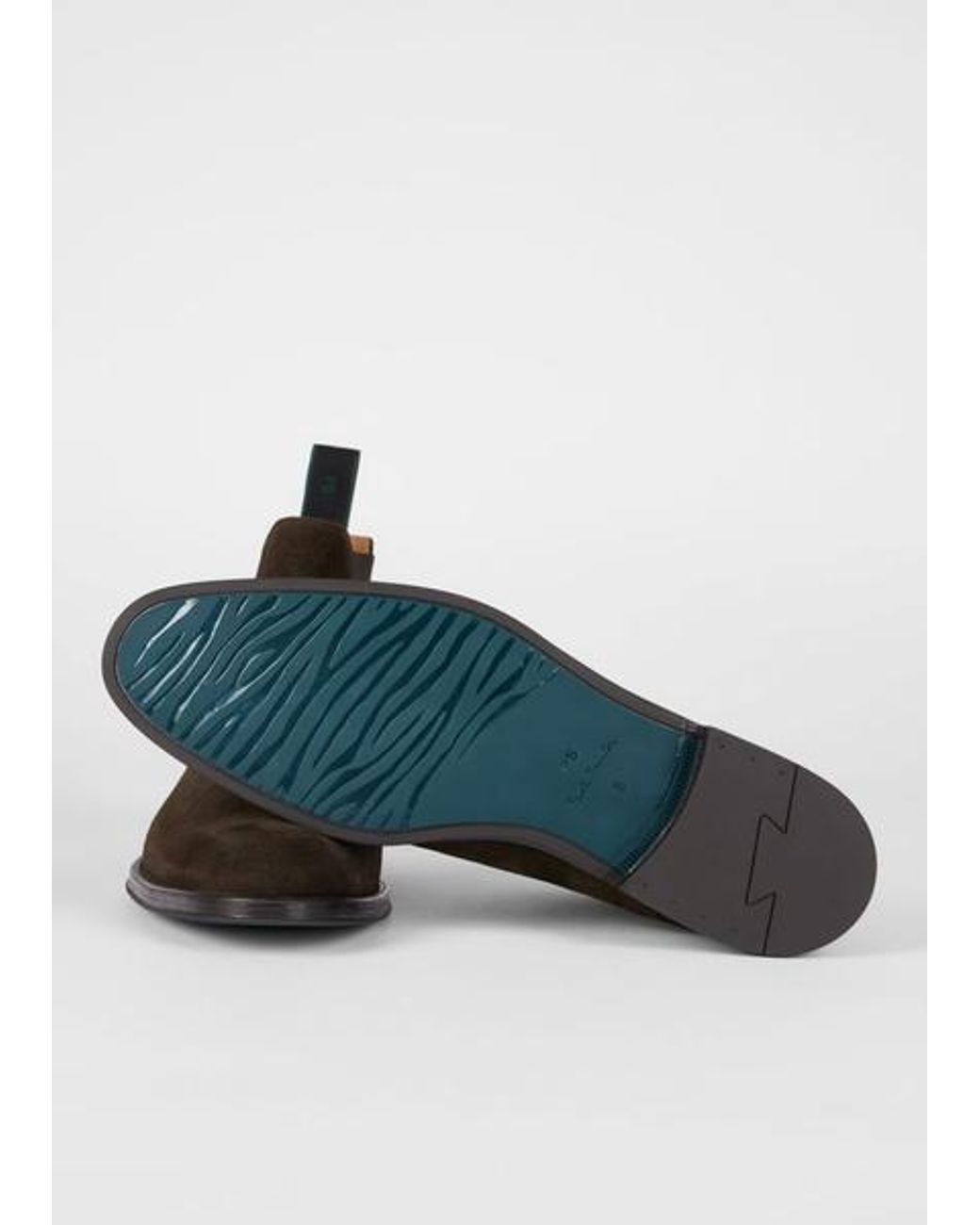 Paul Smith Brown Suede 'Augustus' Boots for men