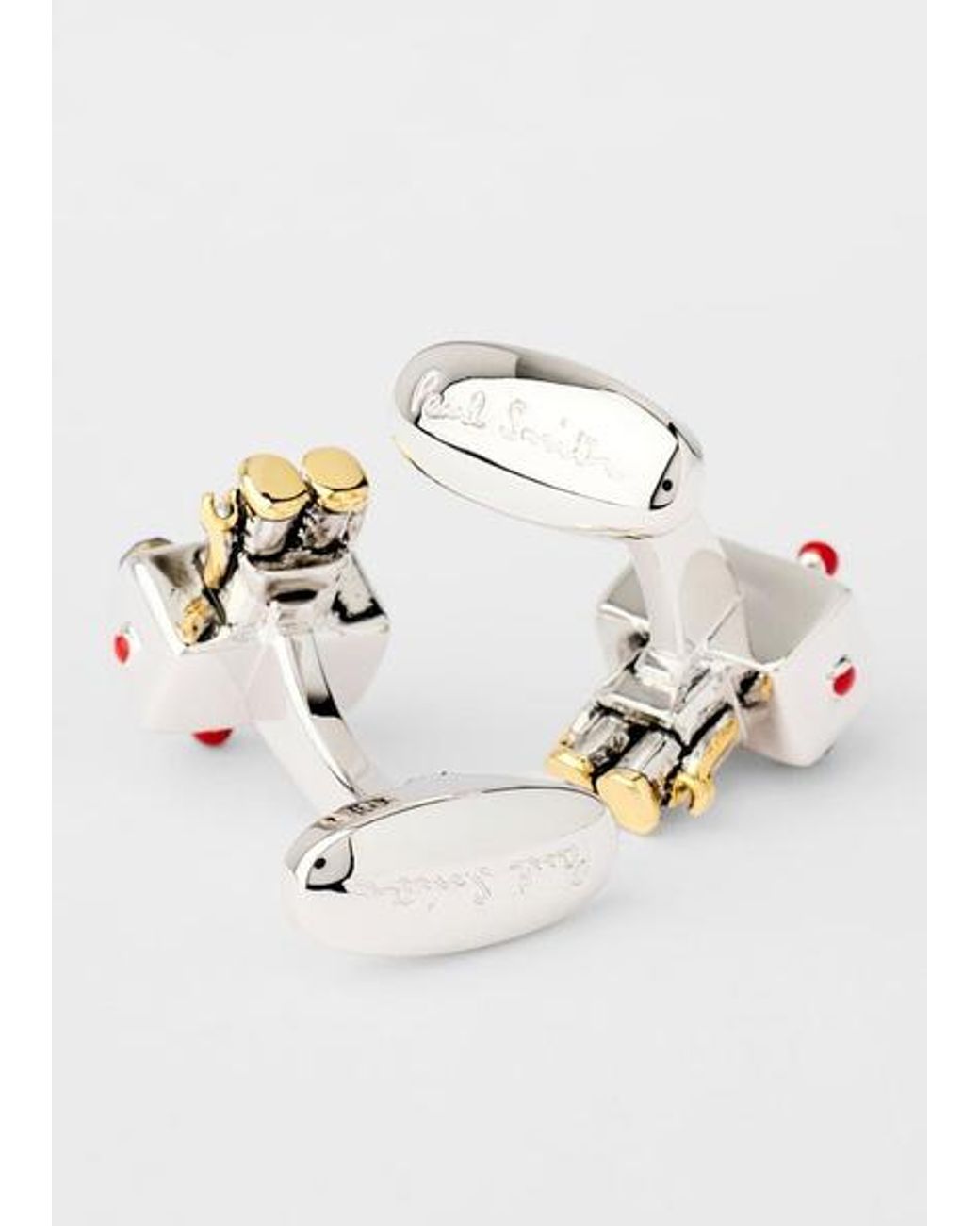 Paul Smith Blue Robot Cufflinks for men