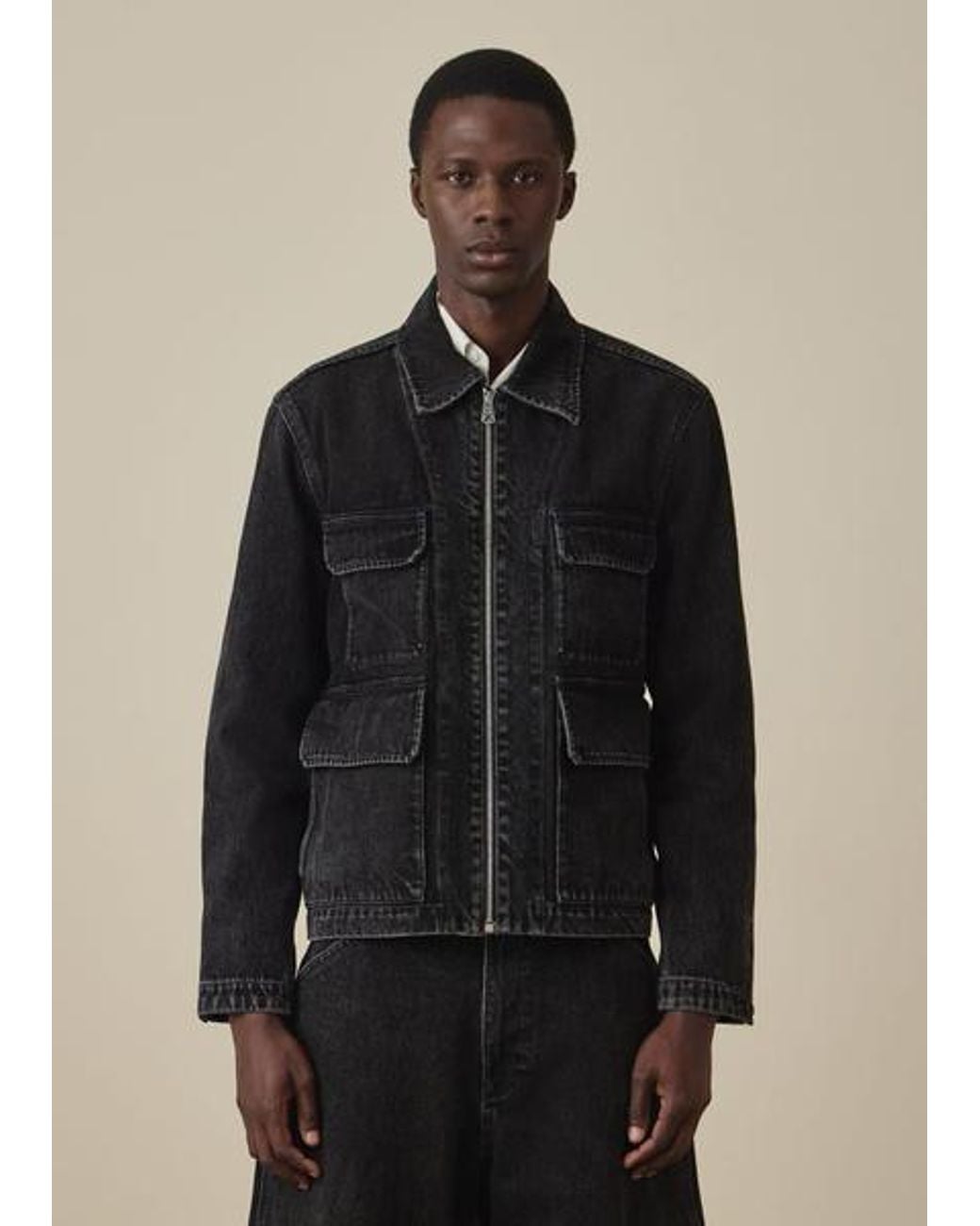 Paul Smith Black Denim Jacket for men