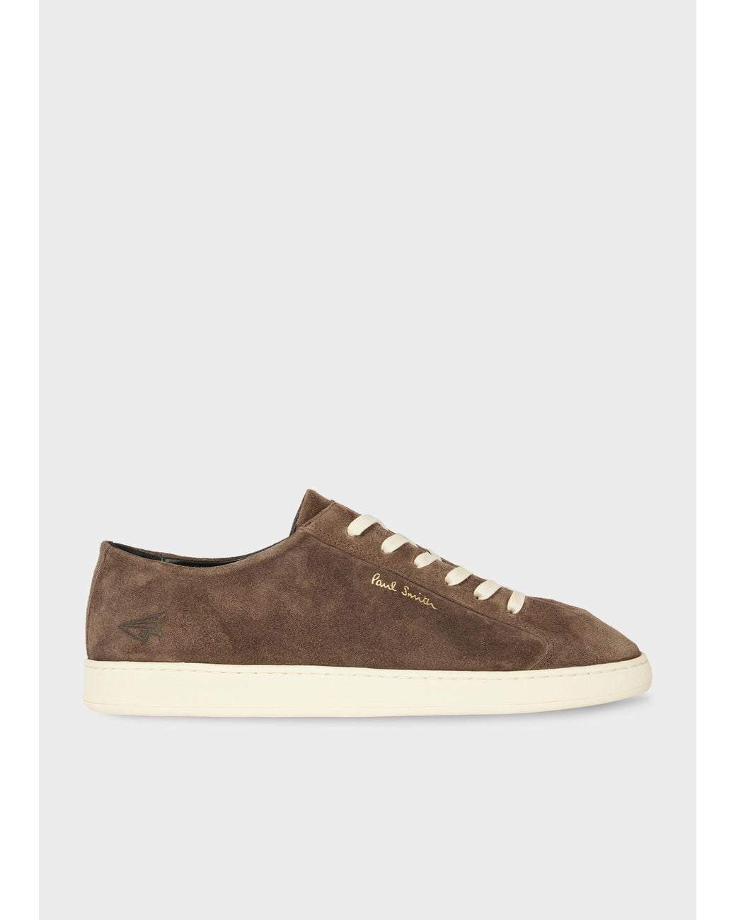 Paul Smith Brown Dark Taupe Suede 'Tripp' Trainers for men